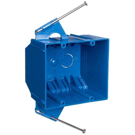 2 gang plastic electrical box amazon|shallow 2 gang outlet box.